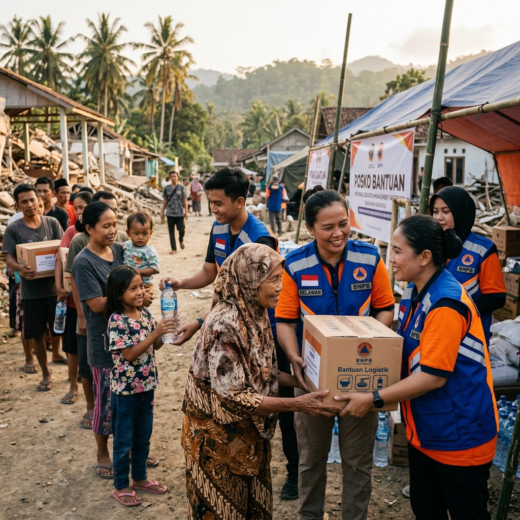 Bantuan Sembako Korban Banjir